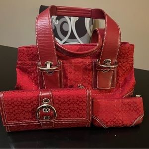 Vintage coach handbag